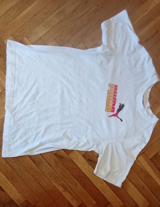 Бяла тениска PUMA