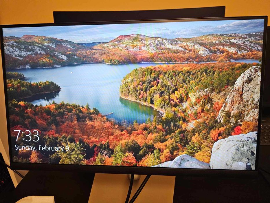 Монитор Dell P2222H, 21.5", FHD, IPS, Anti-Glare, черен