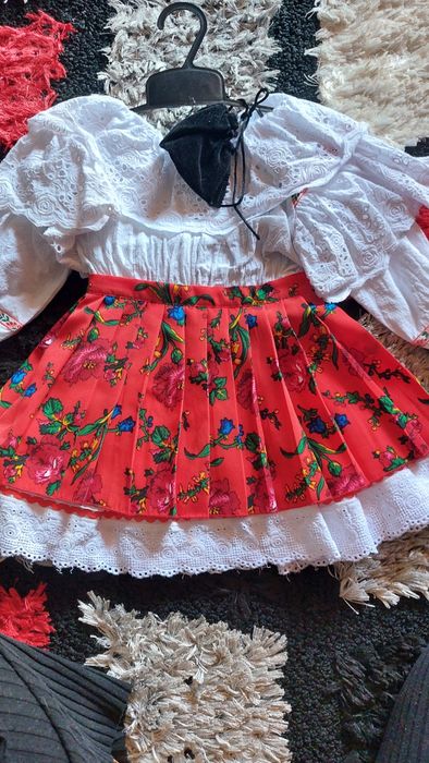 Costum popular fete mărime 80