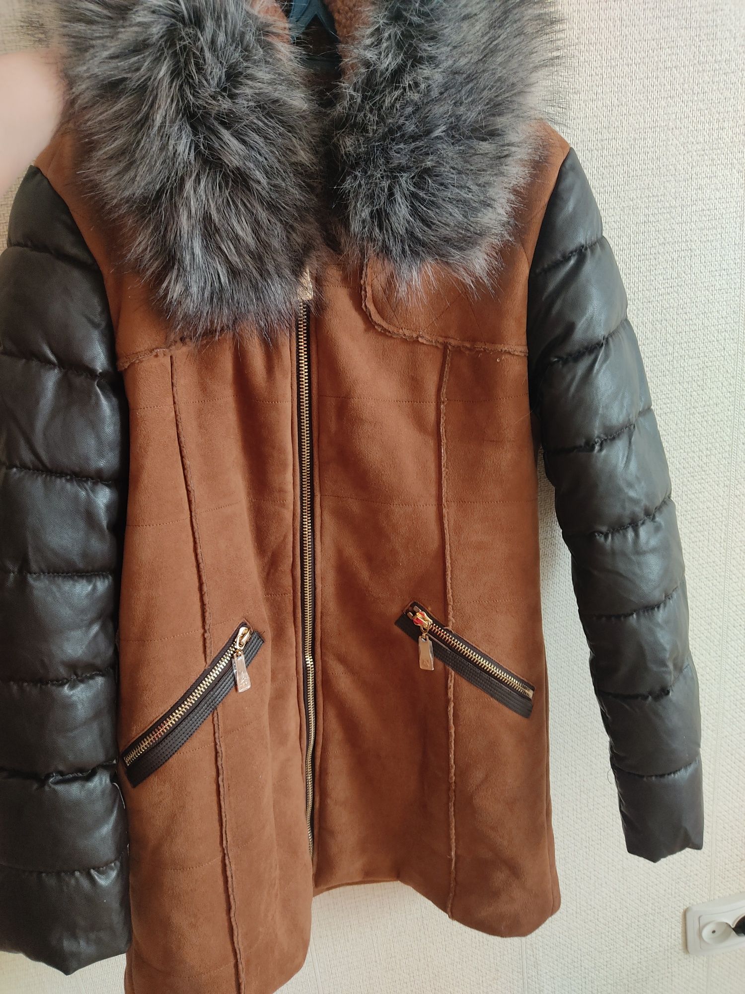 Дублёнка (куртка) женская размер 46-48
