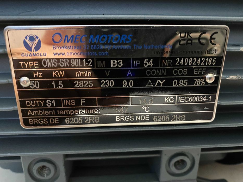 motor electric monofazat 1.5 2.2 3kw factura,garantie,livrare gratuita