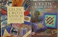 Cărți rare modele celtice in cusătura cruciuliță diamant