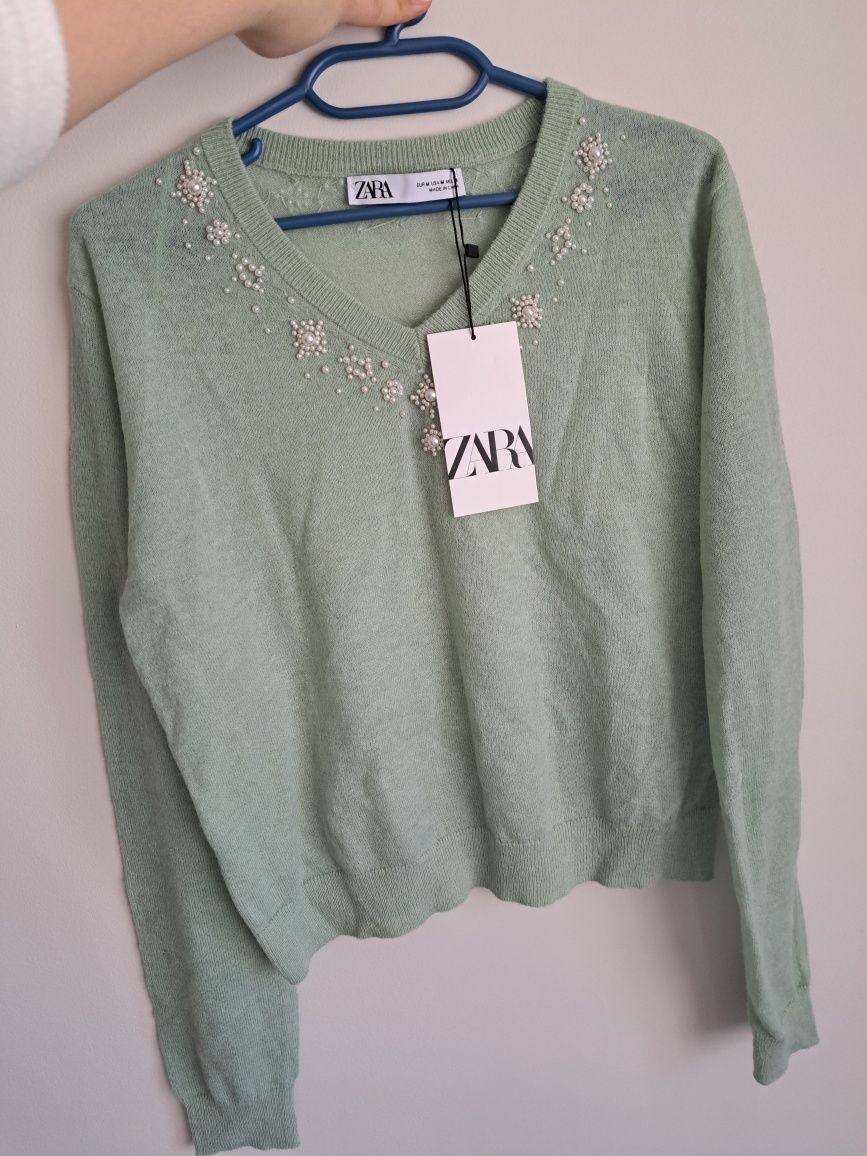Трикотажен пуловер Zara