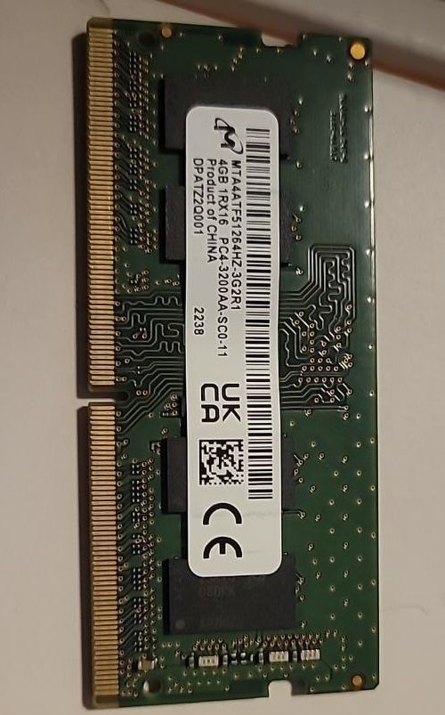 Оперативная память Micron DDR4 4 GB