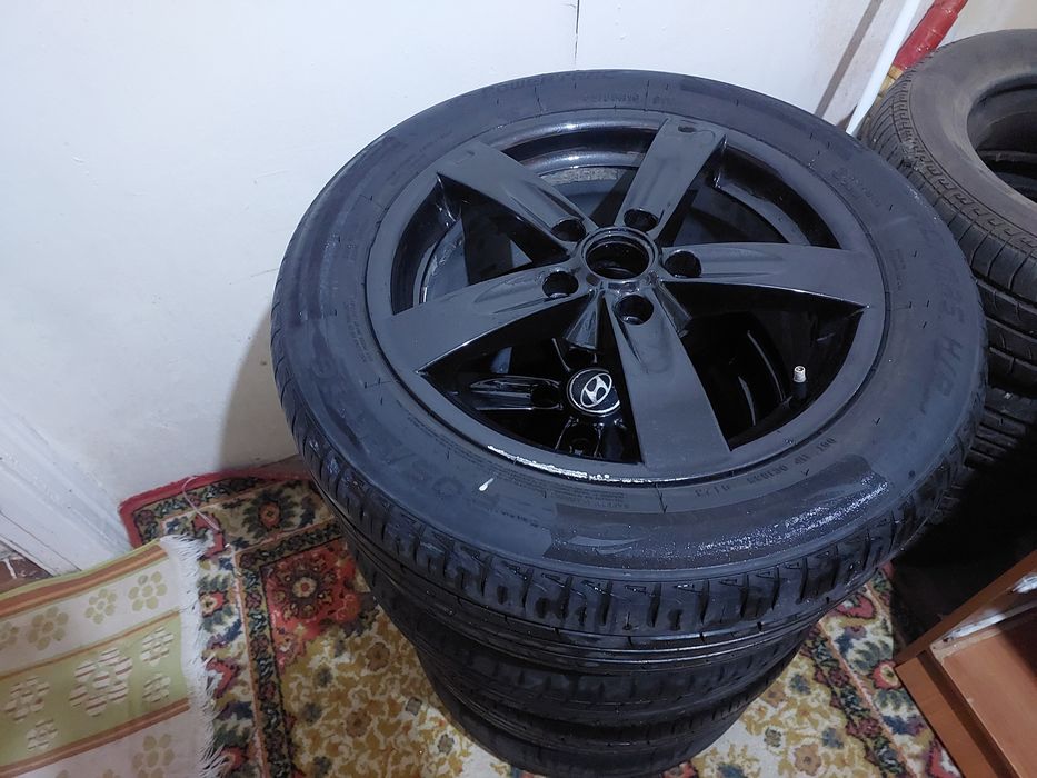 Диск и шины летние 205/55R16