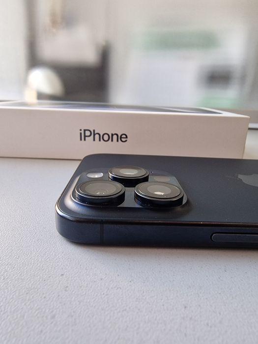 Iphone 15 Pro Max 256GB. Ko'k rang.  Sim kartalik.Zo'r xolatda!