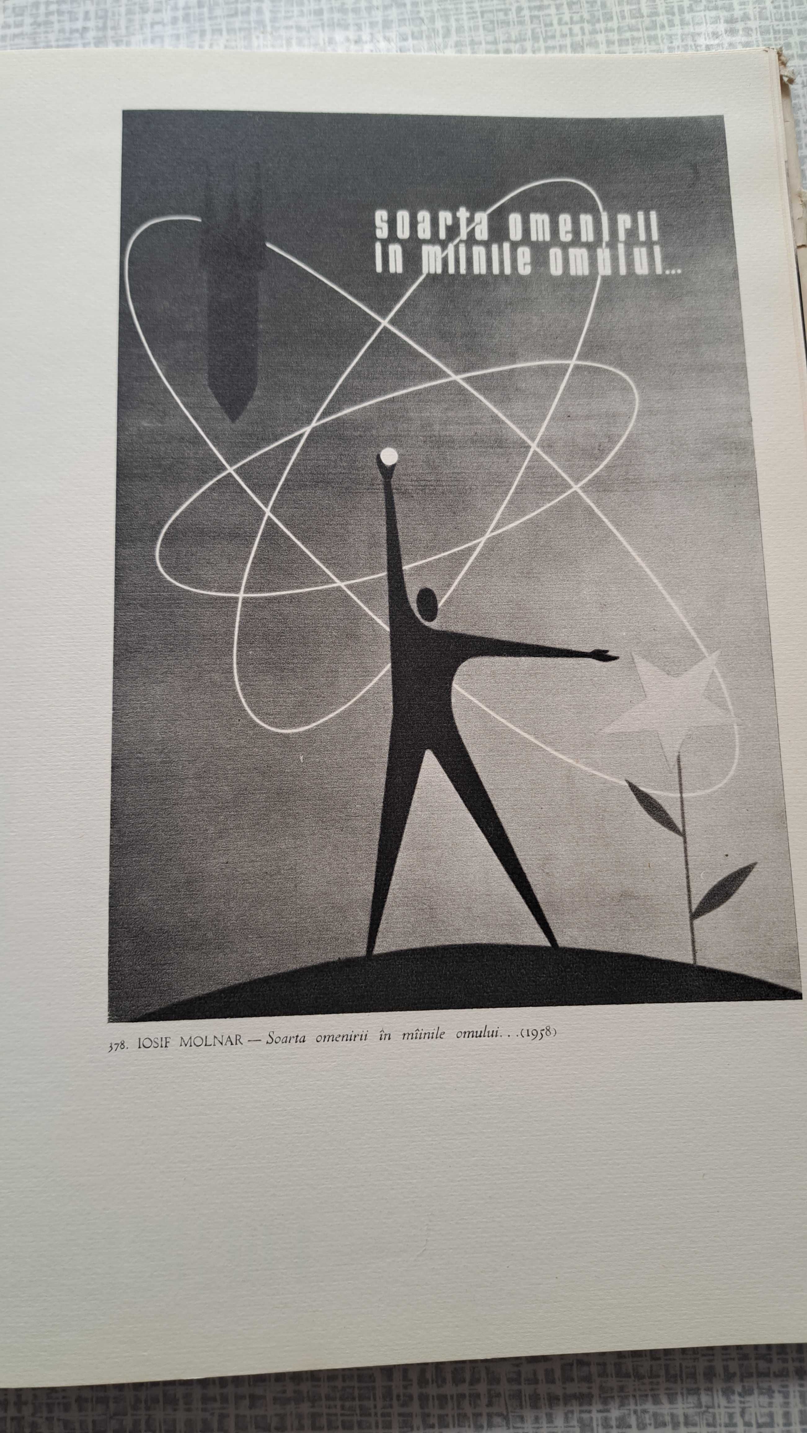 Grafica Militanta Romaneasca Ed. Meridiane, 1963 Carte veche rară