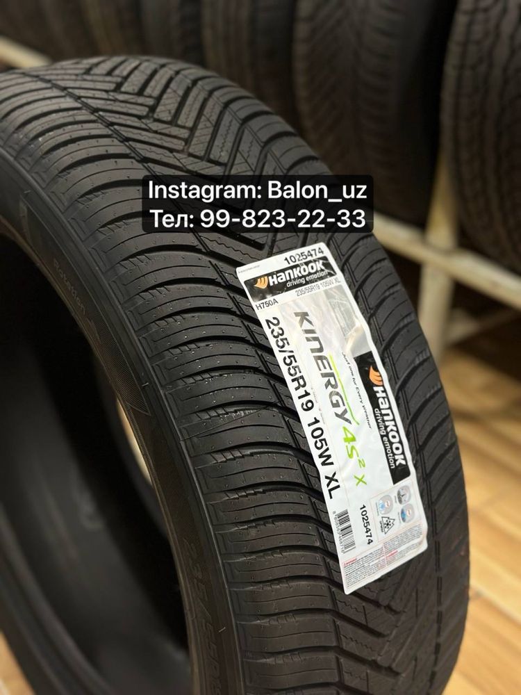 235/55R19 Hankook Kinergy 4S X BYD Song, Hyundai, Kia 150$