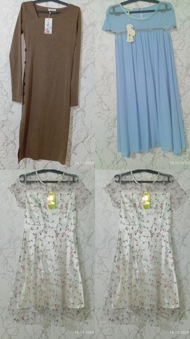 Продается платья новые с этикеткой.Парка б/к