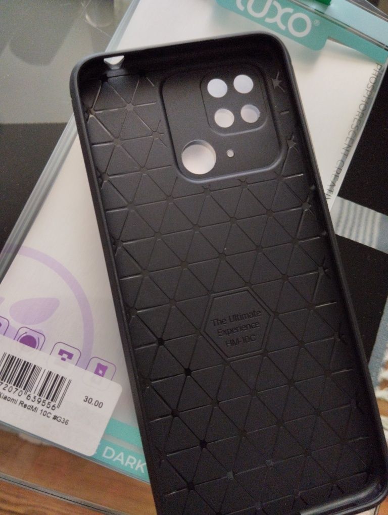 Case/ гръб за Xiaomi RedMi 10C / нов/ бизнес карбон