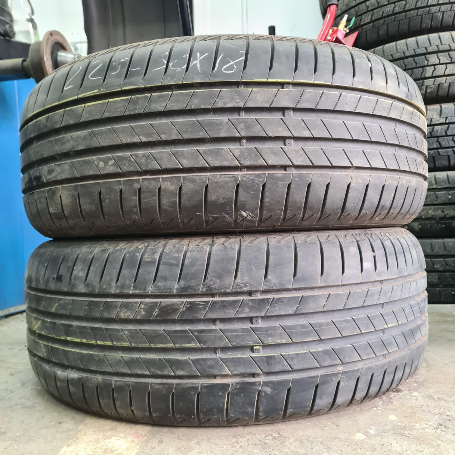 2 x225/50/18 BRIDGESTONE PROFIL 6MM Stare impecabila