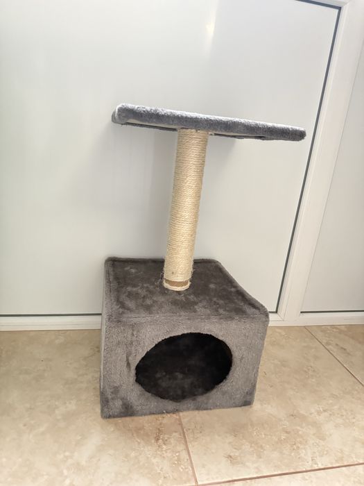 Accesorii pisica, ansamblu catarat, litiera, covor