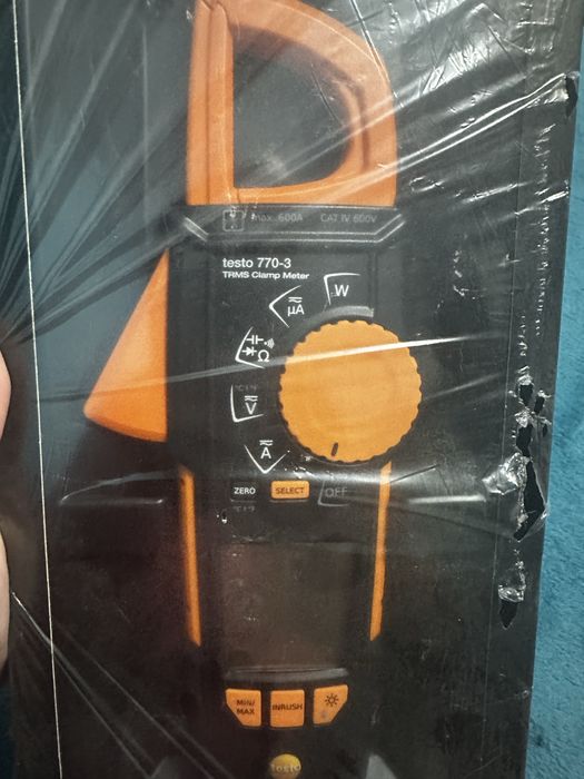 Clamp-Metru TESTO 770-3 True RMS – Nou, Sigilat