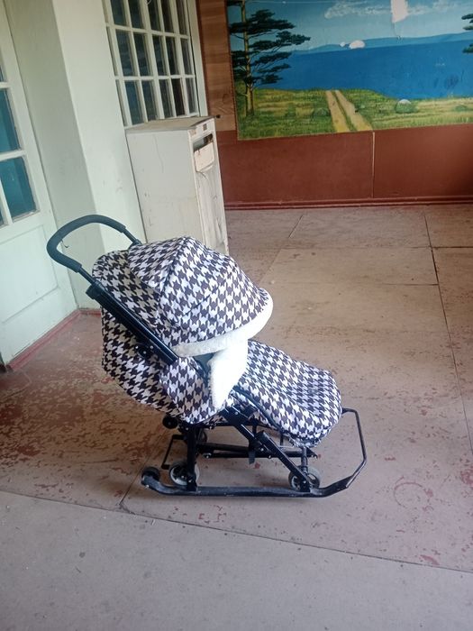 Санки коляска б/у