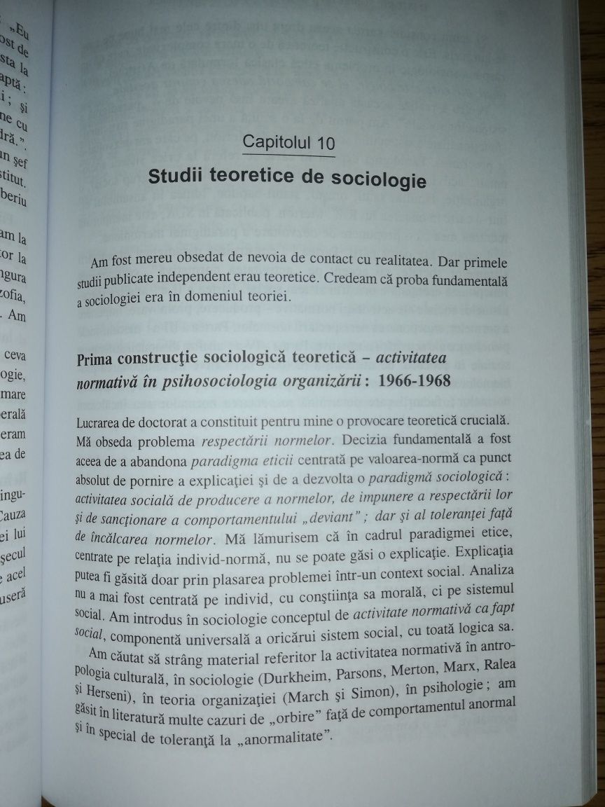 O istorie subiectiva in sociologia romaneasca - Catalin Zamfir