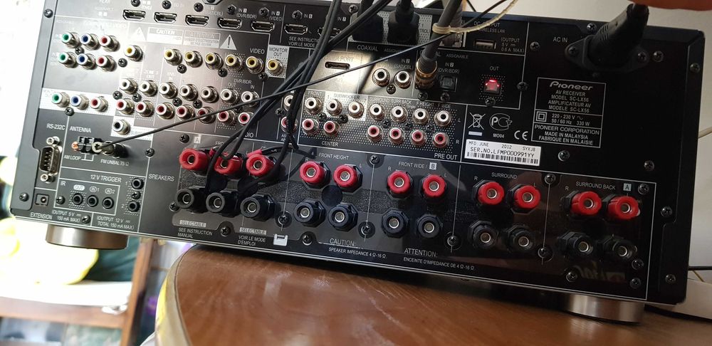 Pioneer LX 56 defect amplificator receiver nu scoate sunet