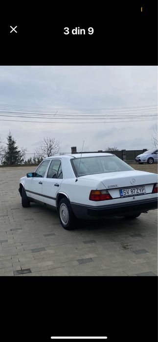 Mercedes W124 1987 atestat istoric