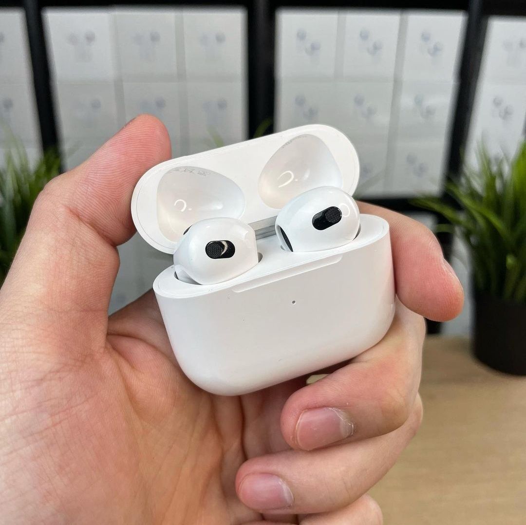 AirPods 3 Lux Premium 1:1 + чехол в подарок. Наушники беспроводные