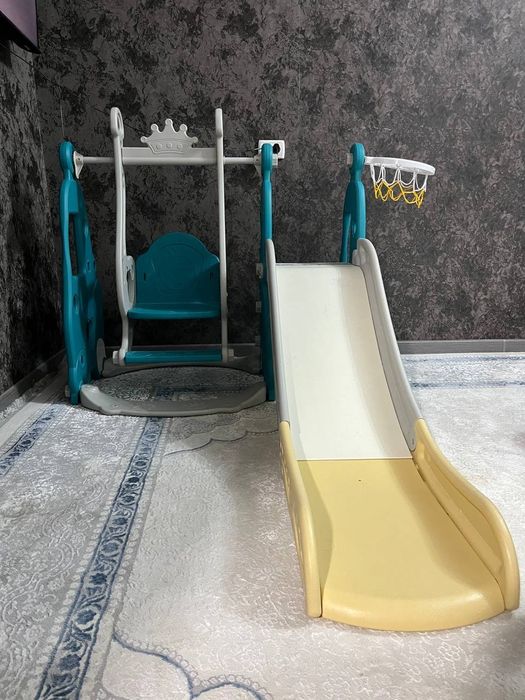 Продается игровой комплекс. Горка + качели