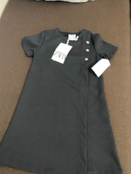 Rochița neagră elegantă fetițe 6 ani