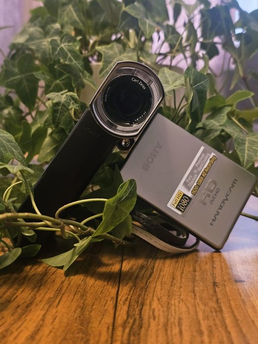 Sony HDR-TG3E Full HD camera de vintage - cu bateria și încărcător