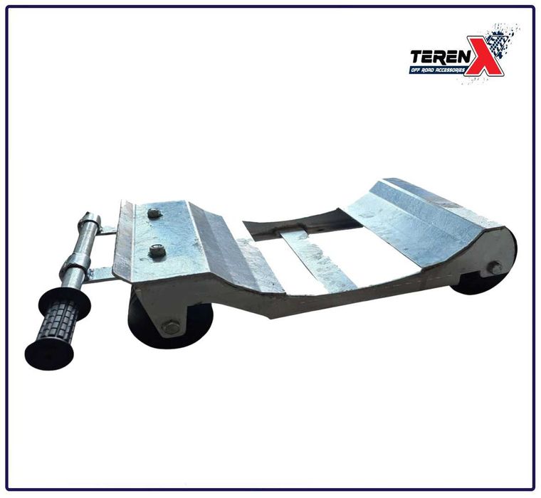 Cărucior cu direcție pentru transport auto variate