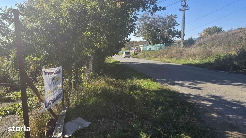 Teren intravilan, com Rediu. jud. Iasi.