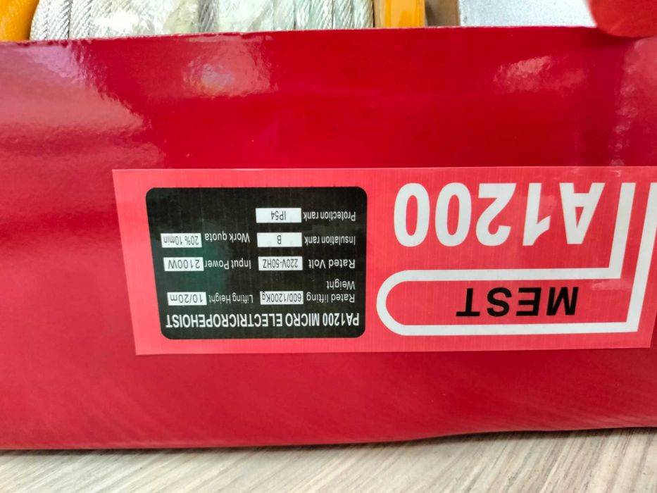 Электрическая лебедка 1200 , таль, тельфер кран, от 600 кг до 1200 кг