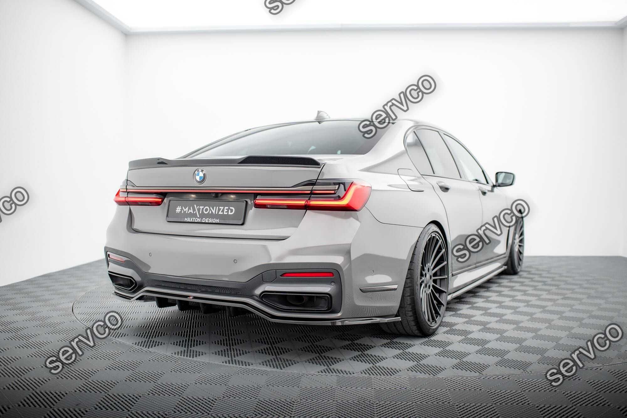 Eleron spoiler cap Bmw Seria 7 G11 M-Pack 2015-2022 v2 - Maxton Design