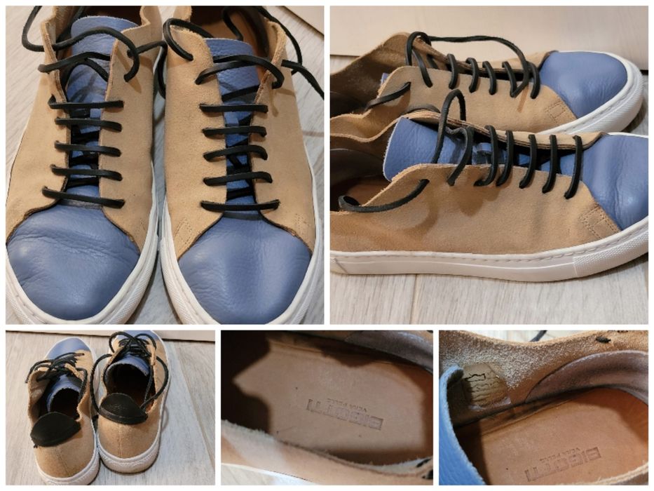 Pantofi piele Biggoti, il Passo, AC, Dune, piele