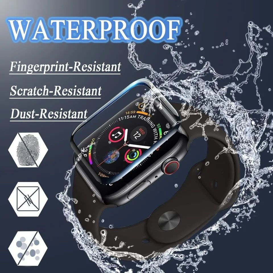 Apple Watch SE 2022 / Series 8 / 5D Протектор за цял екран