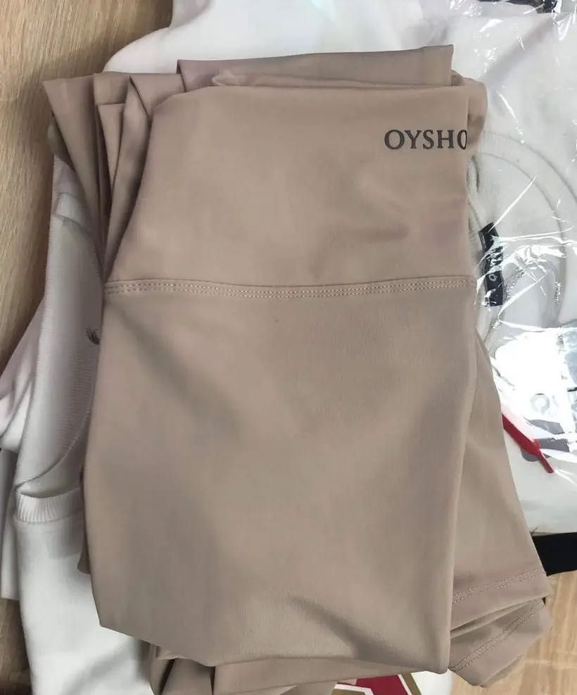 Дамски клин OYSHO Бежов размери L,XL