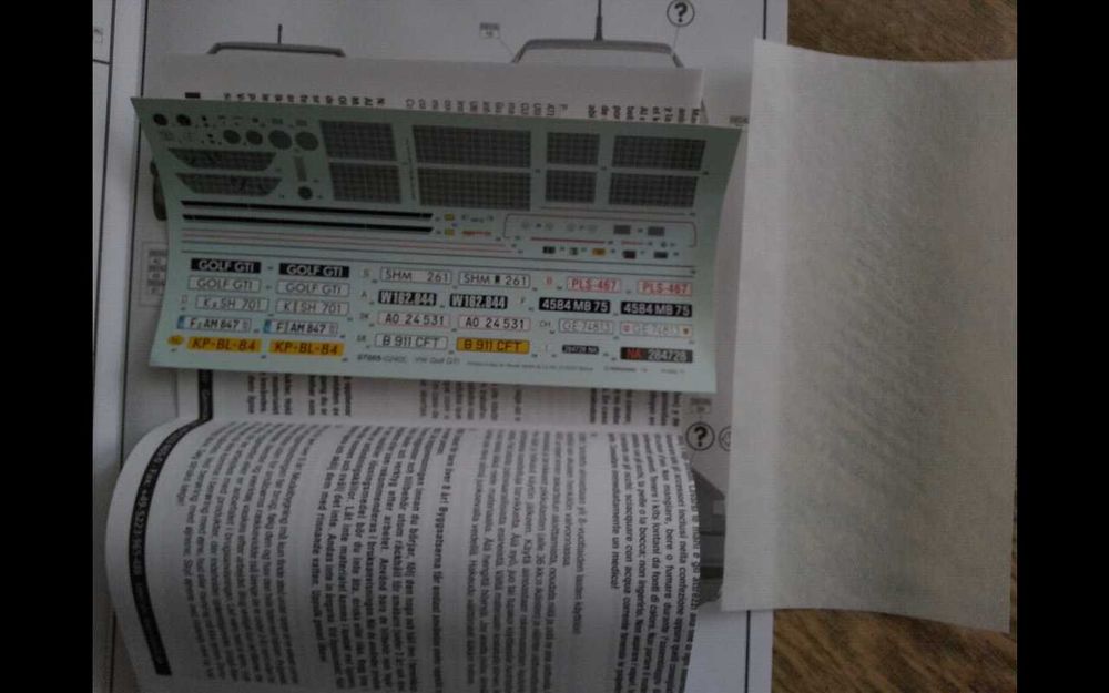 Модел за сглобяване Revell VW Golf GTI