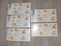 Set de 5 pachete (500 de stickere) tematice pentru Paște