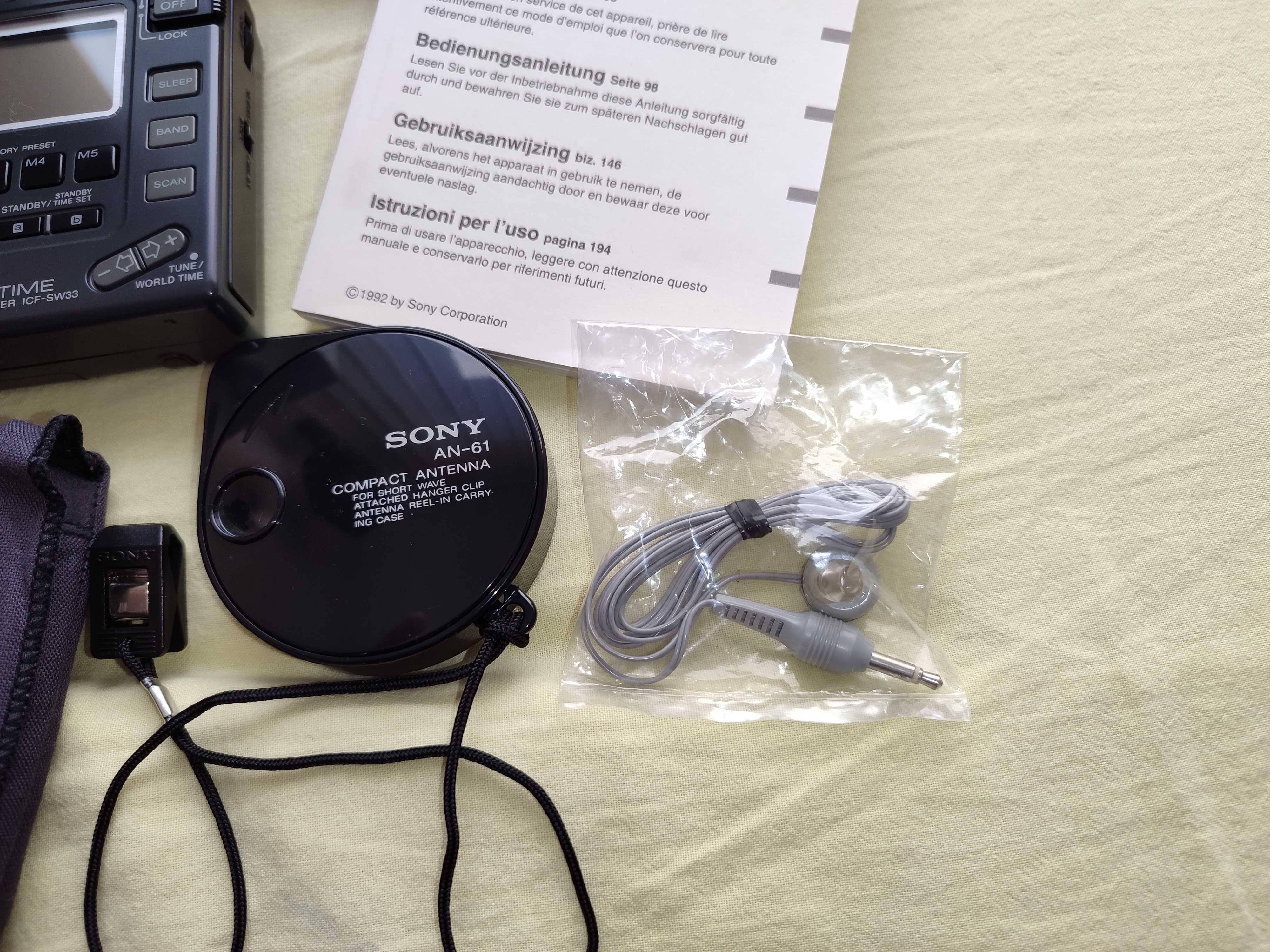 Радио Sony ICF-SW33 FM World Radio