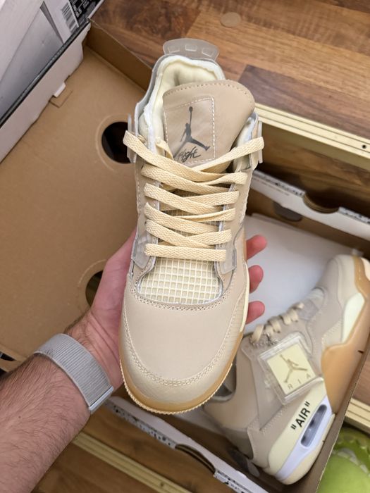 Jordan 4 Off White, marimea 45, 46