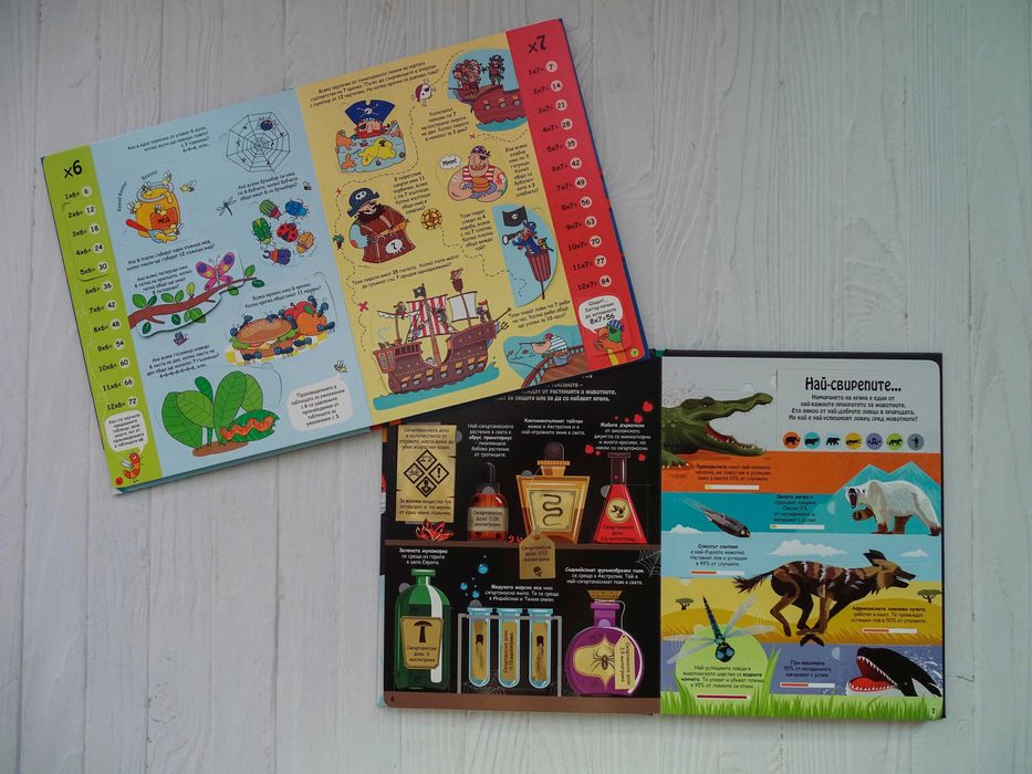 Детски книги с капачета на издателство ФЮТ