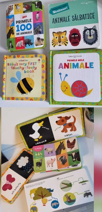 Set jucării educative pentru copii - lemn, puzzle, cărți, sortator