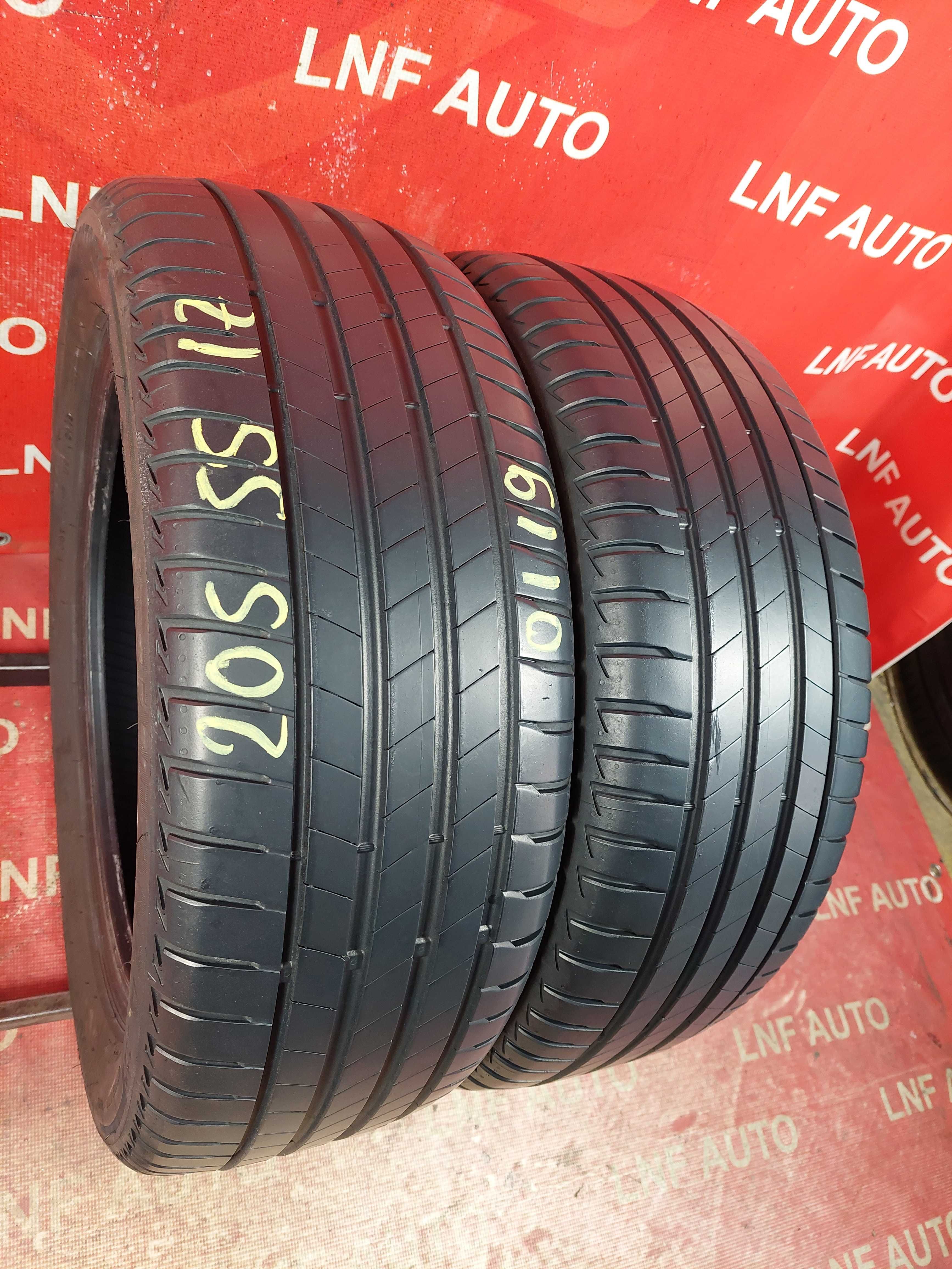 Anvelope de VARA - 205/55/17 - Bridgestone - 7.25 MM - DOT 2019 !