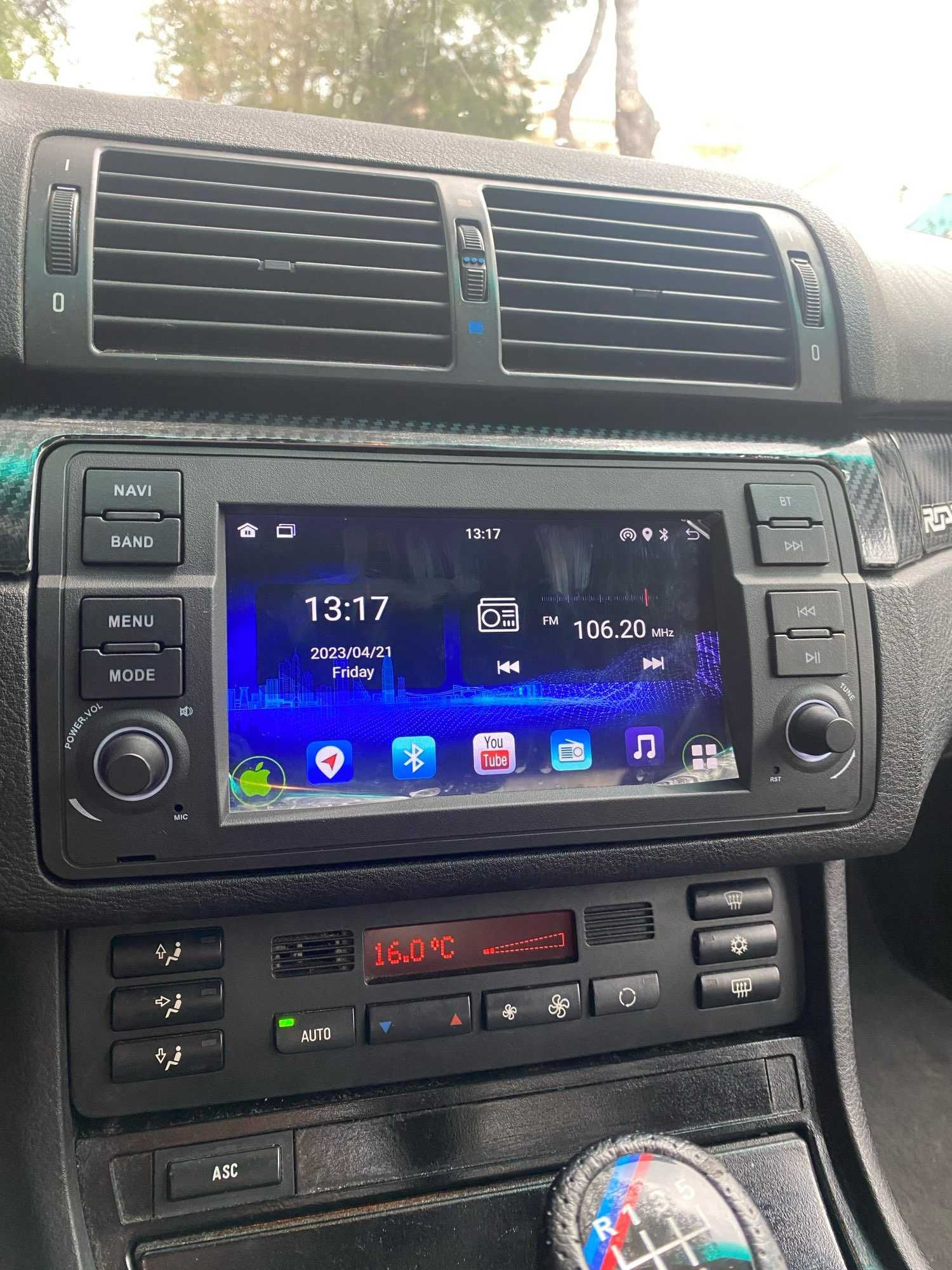 PROMOTIE-Navigatie GPS Android Dedicata BMW E46 - Wi-Fi BT DSP 4GB RAM