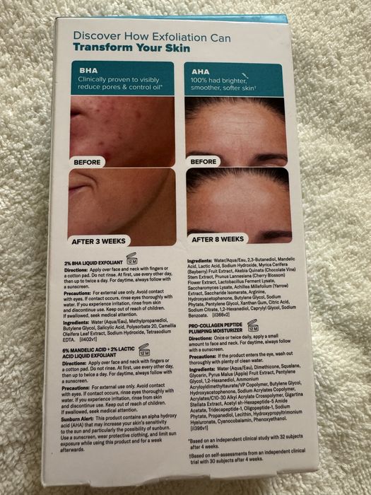 Тоник отшелушевающий набор PAULA’S CHOICE