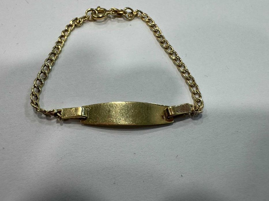 Детска златна гривна 14К- 1,33гр