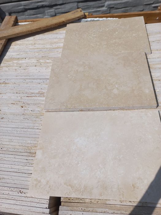 Super pret !semi-chituit si periat! Travertin clasic 30,5*45,7*1,2