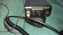 Statie emisie-receptie CB COBRA 19DXIVEU-fara antena,lipsa  buton