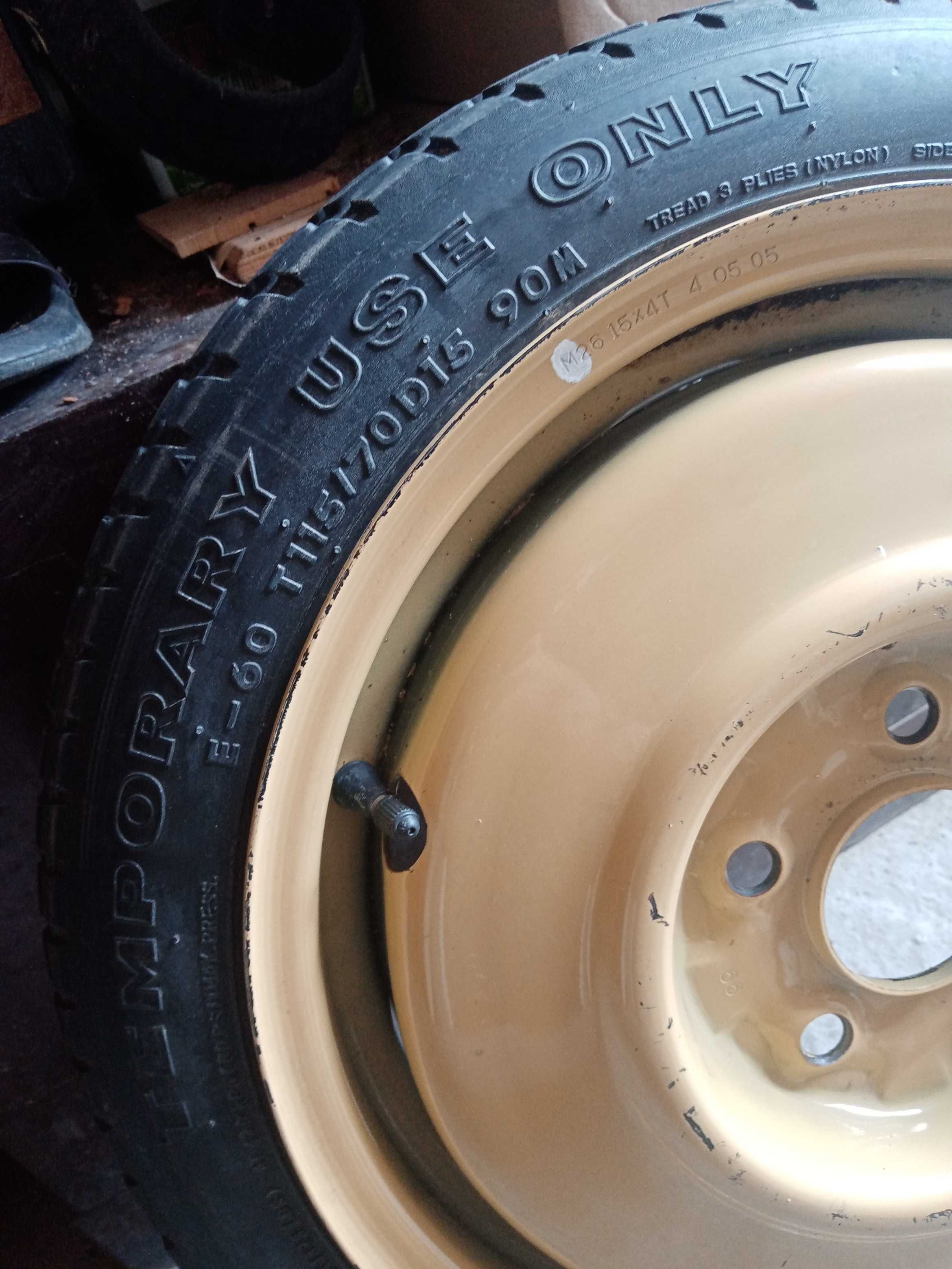 Резервна гума Mazda-T125/70D15