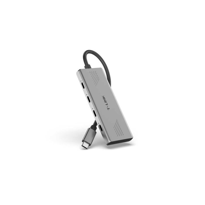 Hub 7 in 1, USB Type-C, compatibil Macbook, 10Gbps, Ca Nou