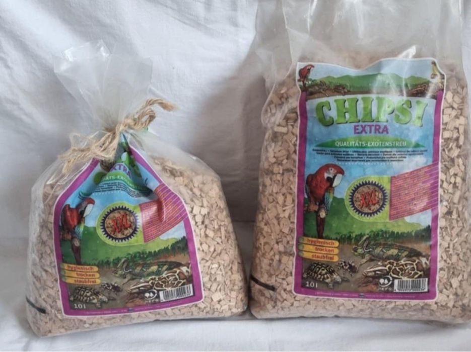 Asternut natural din lemn netratat pentru reptile si pasari