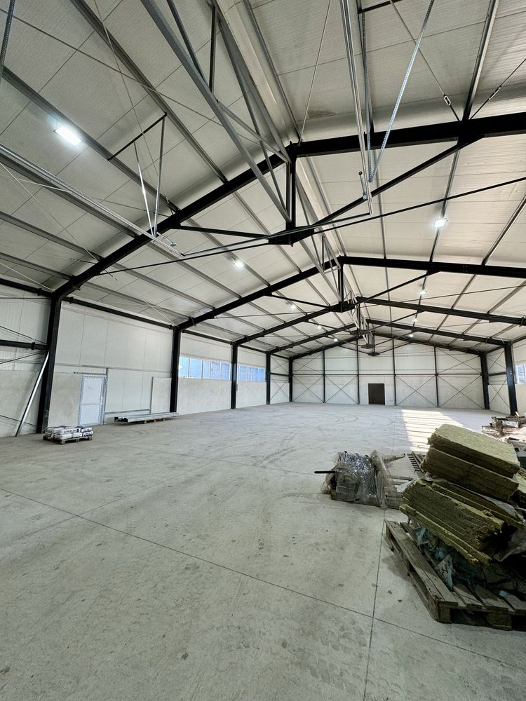 Inchiriez hala industriala NOUA cu acces Tir 750mp BUZAU Transilvaniei