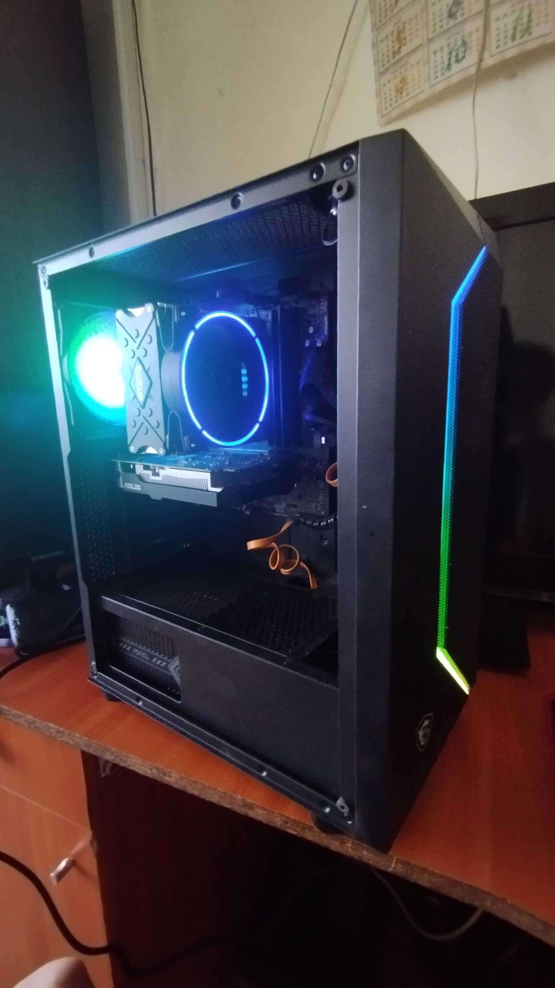Продам игровой ПК СРОЧНО gtx1650gddr6/intel core i3-10100f/16gb ТОРГ