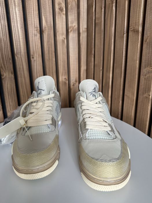 Air Jordan 4 Off White Sail Aj4 Retro size 43